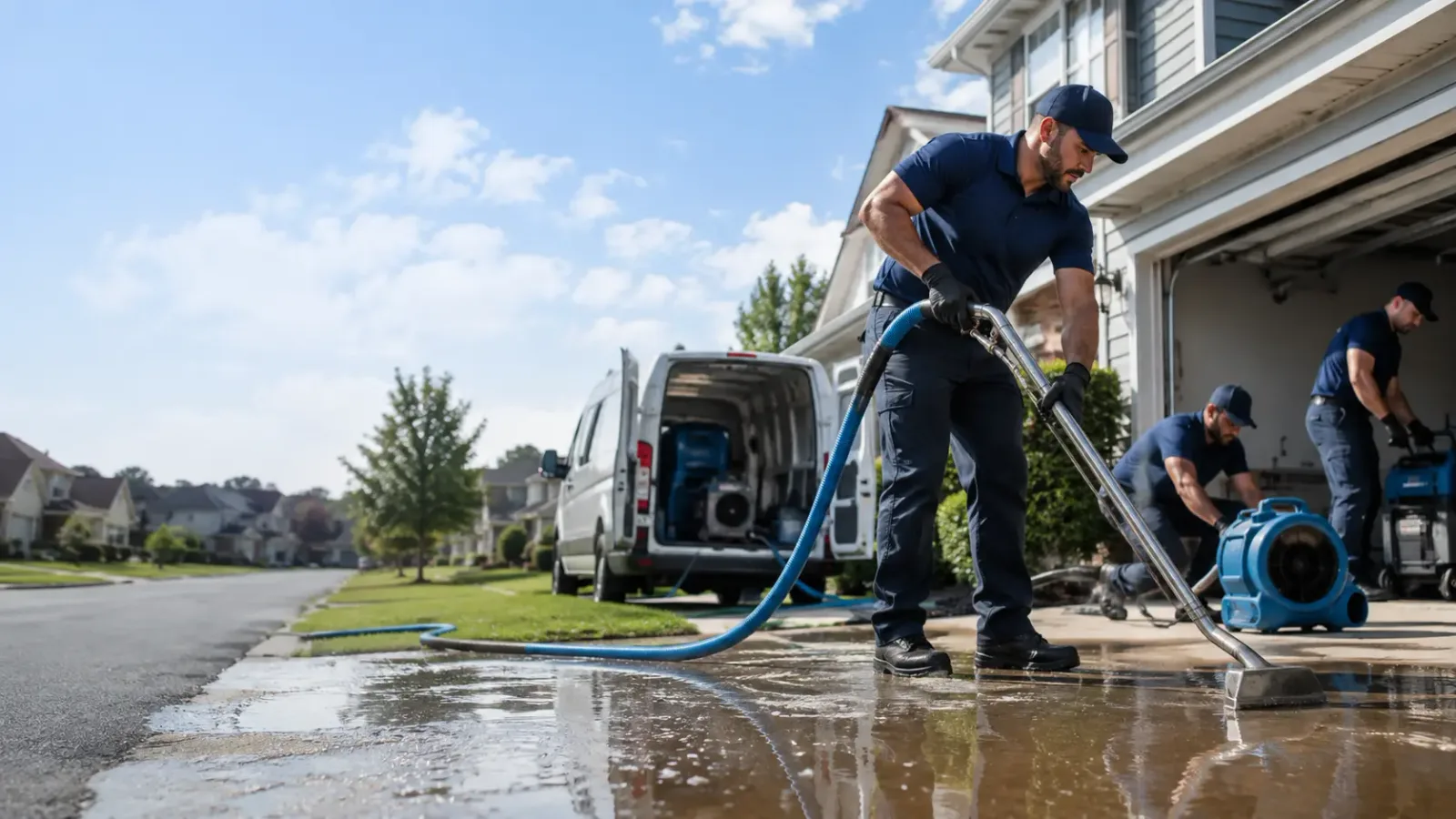 Flood Damage Restoration in Midland, IN
